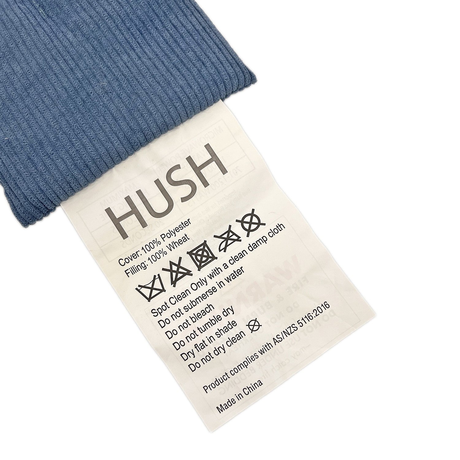 Hush Unscented Wheat Pack Faux Corduroy
