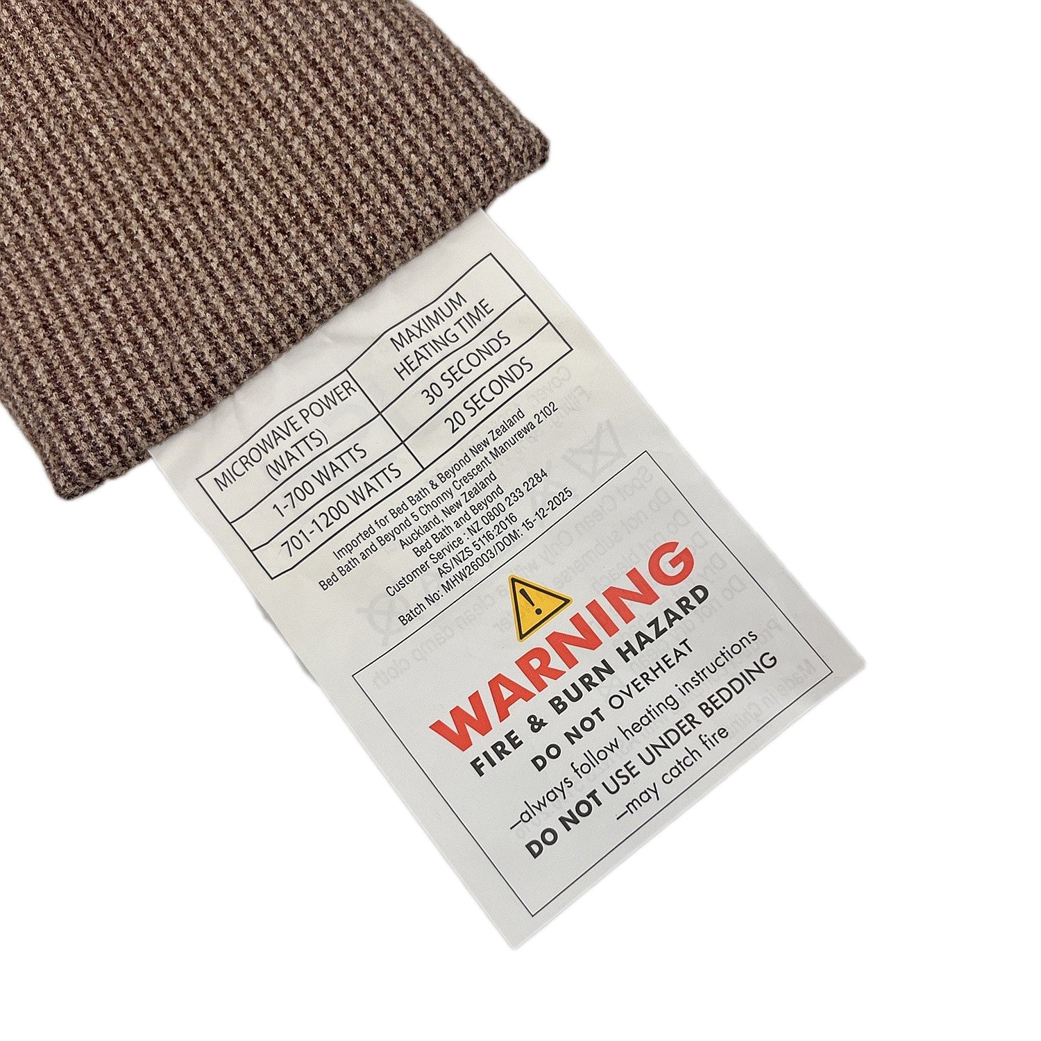 Hush Lavender Scented Wheat Pack Houndstooth
