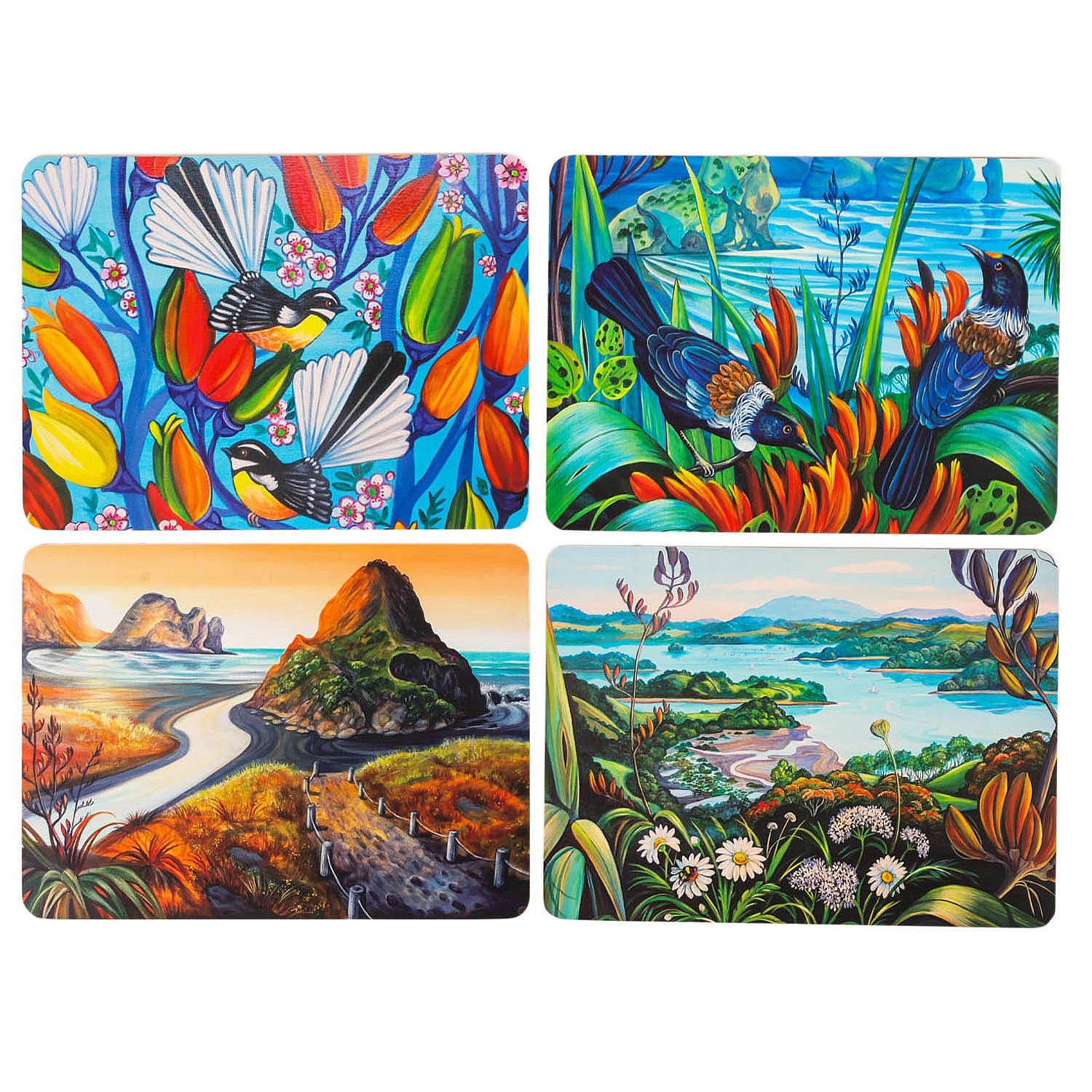 Design Plus Kiwiana Placemats 4 Piece Set