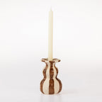 Fieldcrest Cleo Stripe Candle Holder 16cm