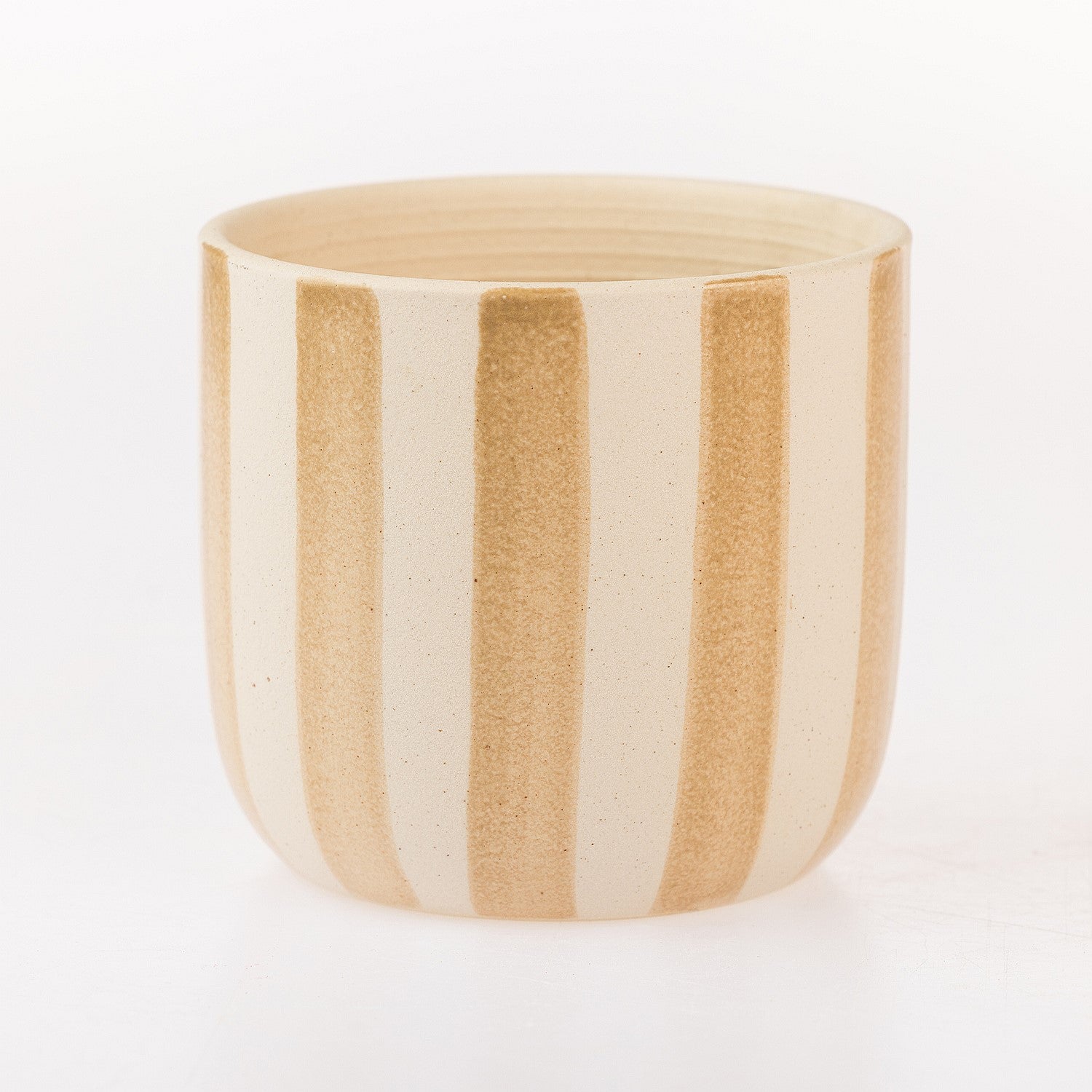 Fieldcrest Cleo Stripe Planter Pot