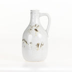 Cove Franco Decorative Jug with a reactive glaze finish and curved handle on a white background.