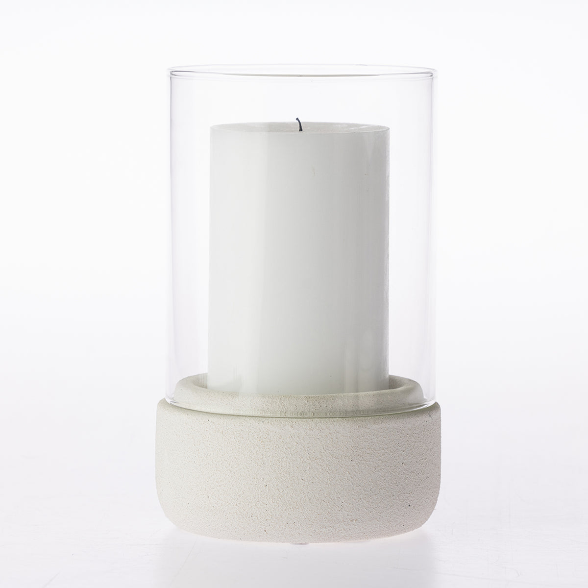 Cove Creole Ceramic Hurricane Candle Holder