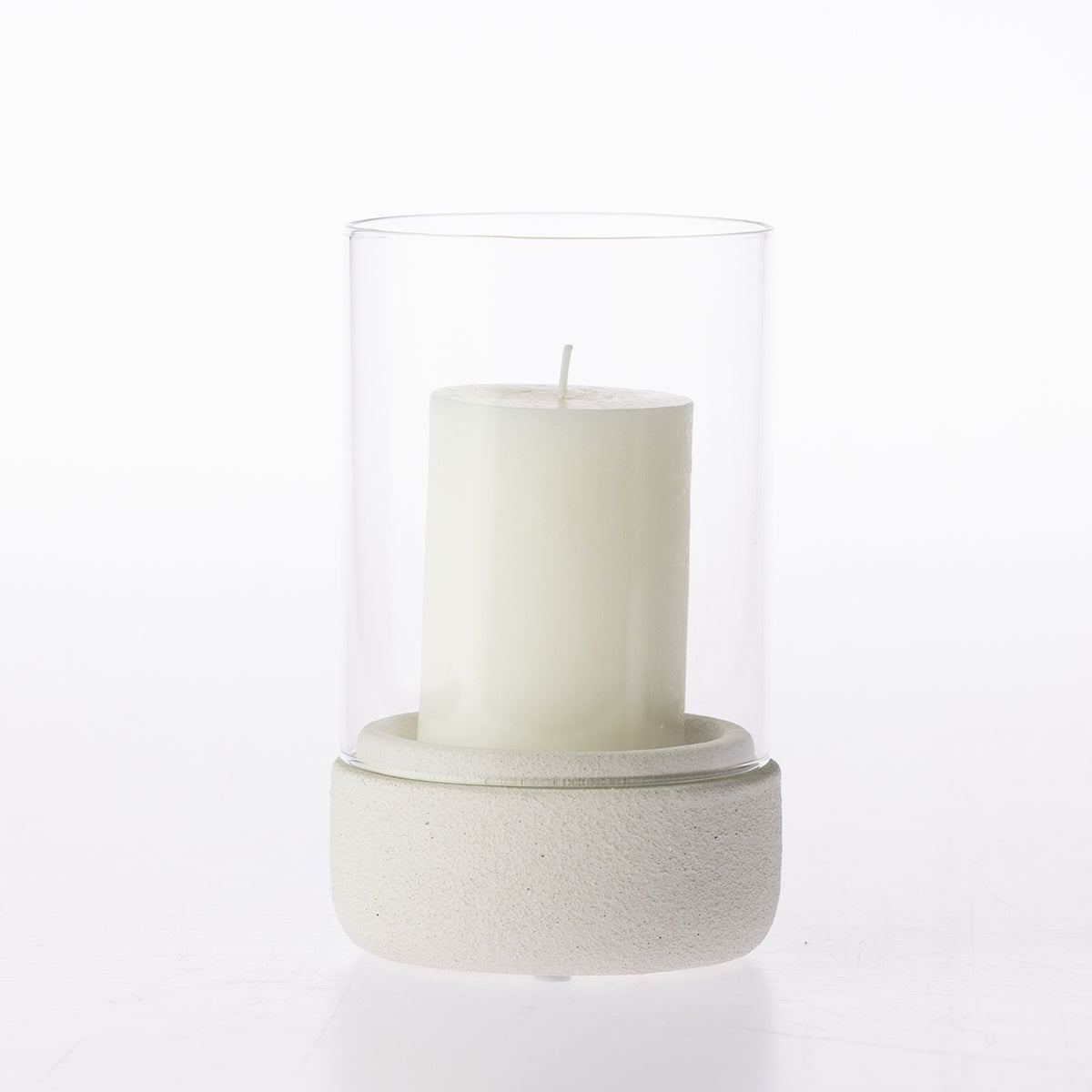 Cove Creole Ceramic Hurricane Candle Holder