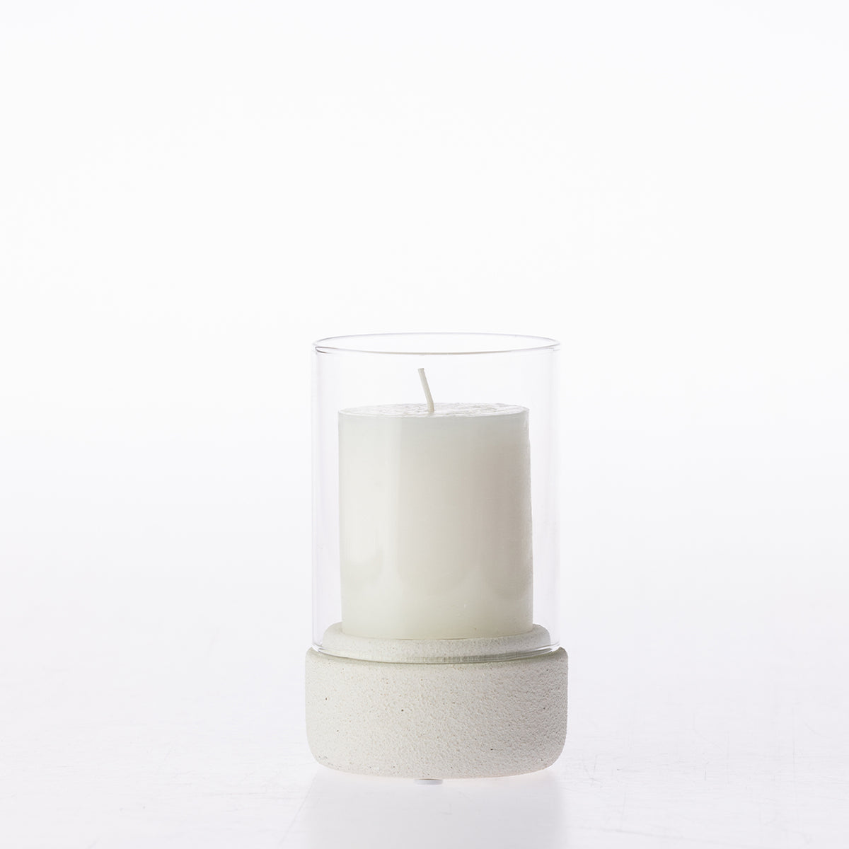Cove Creole Ceramic Hurricane Candle Holder