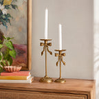 Marlo Mia Bows Candleholder Large