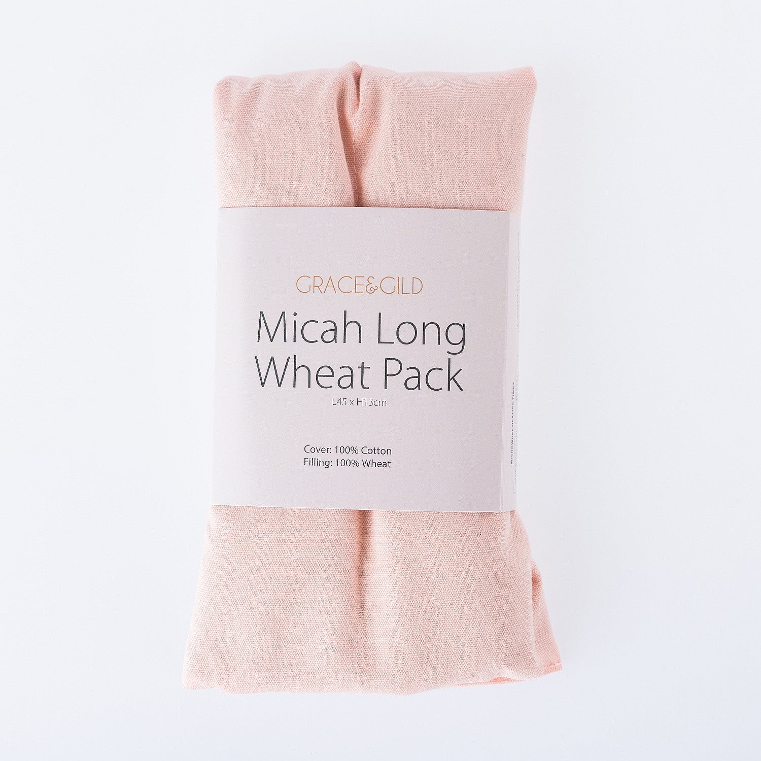 Grace & Gild Micah Unscented Long Wheat Pack Peach
