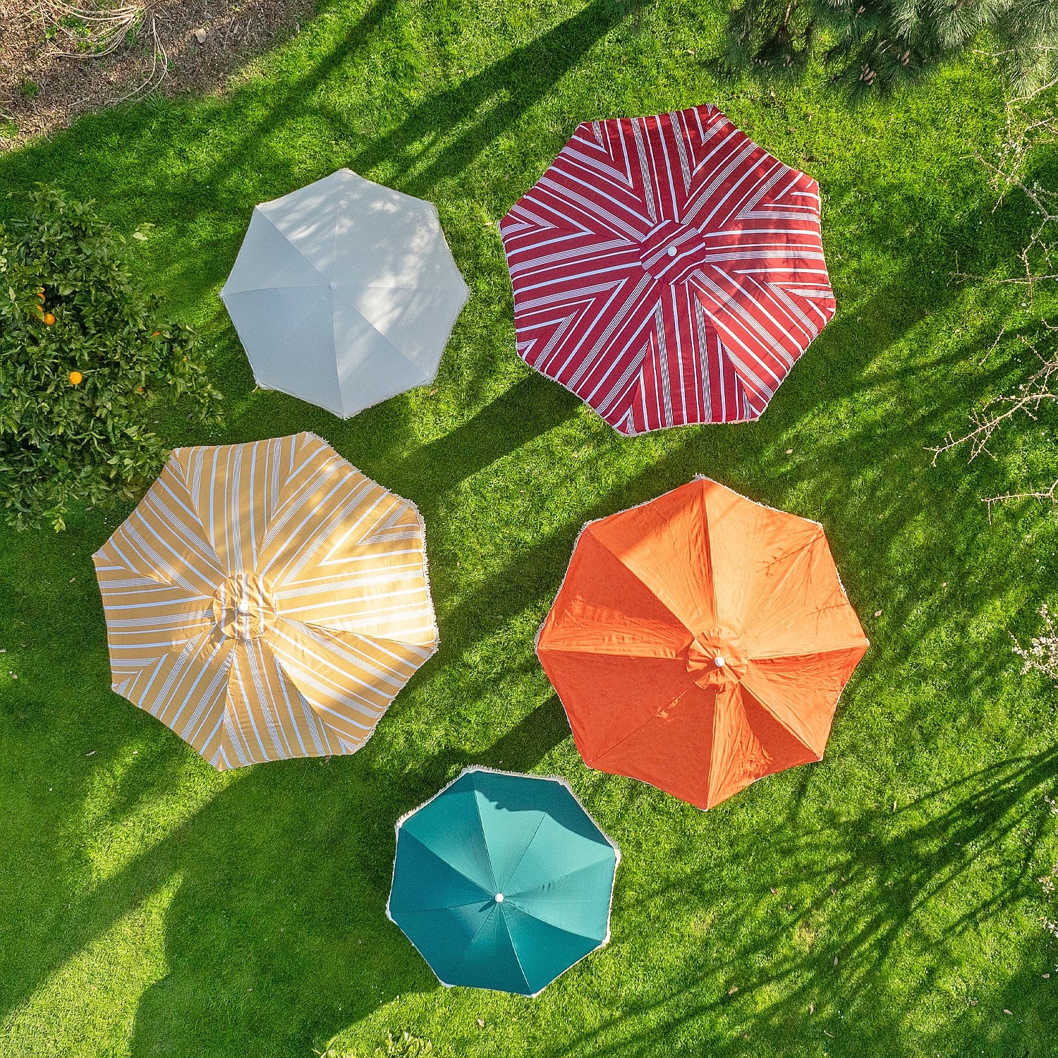 Outsidings Retro Printed Umbrella