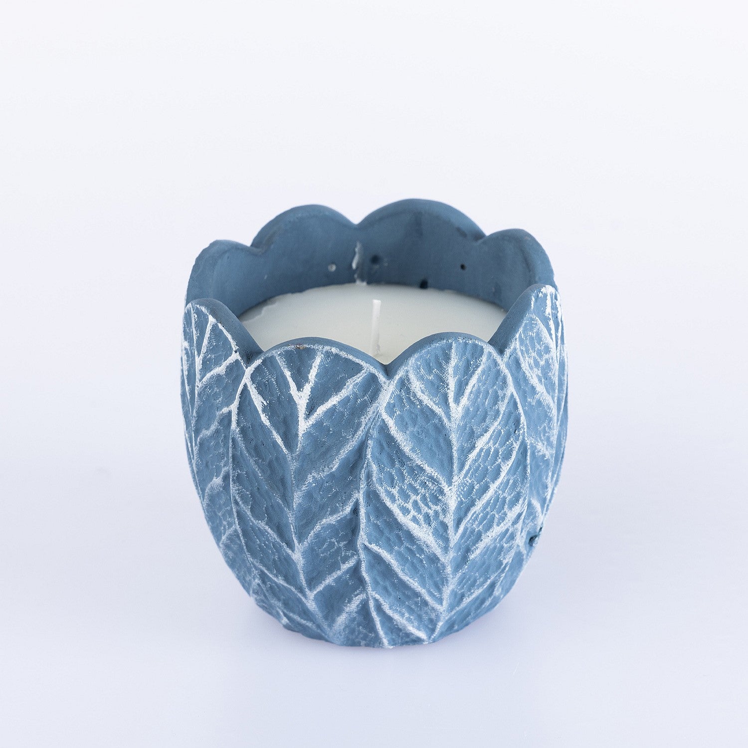 Outsidings Vesper Citronella Leaf Candle Denim