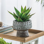 Outsidings Tay Terracotta Pedestal Planter