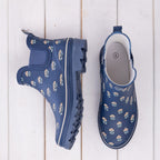 Outsidings Floral Ankle Gumboots