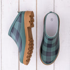 Outsidings Forest Check Scuff Gumboots