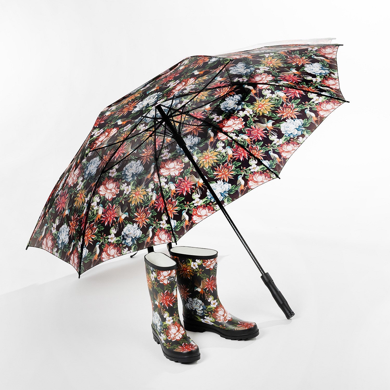 Outsidings Vintage Floral Printed Umbrella