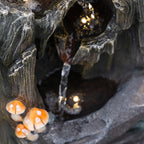 Outsidings Mushrooms Water Feature