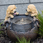 Outsidings Puddle Puppy Water Feature
