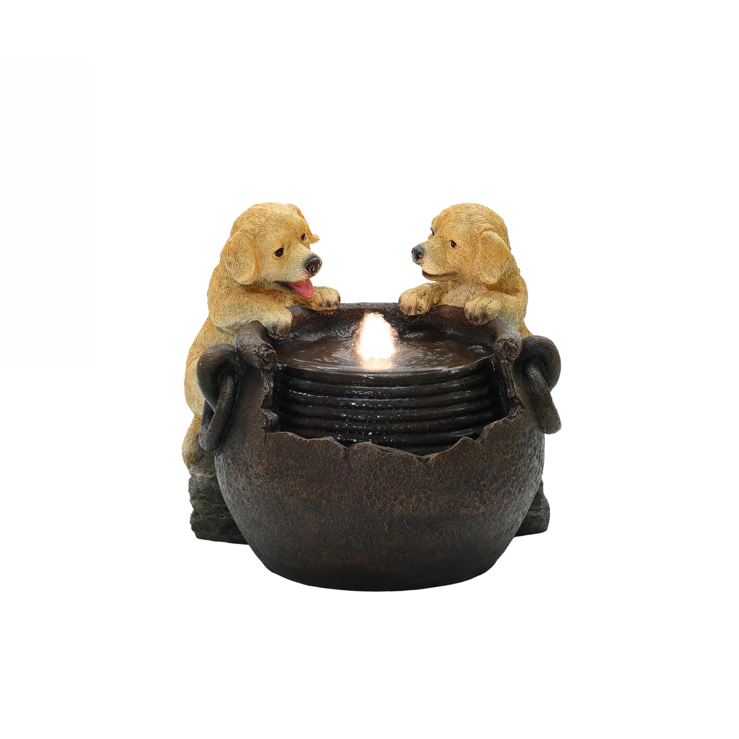 Outsidings Puddle Puppy Water Feature
