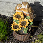 Outsidings Puddle Owl Water Feature
