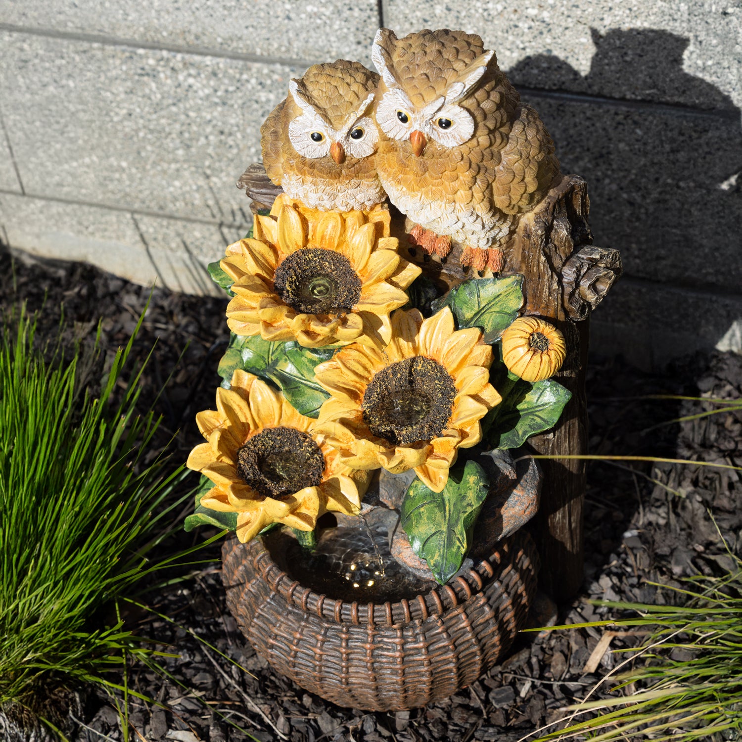 Outsidings Puddle Owl Water Feature