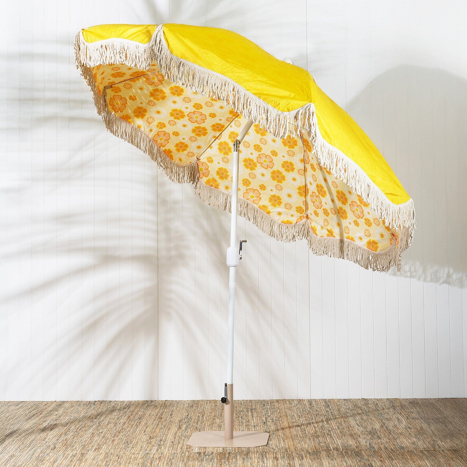 Outsidings Retro Patio Umbrella Yellow