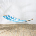 Outsidings Siesta Hammock Striped Blue & White