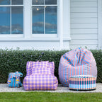Amparo Paros Check Bean Bag Cover 180L