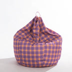 Amparo Paros Check Bean Bag Cover 180L