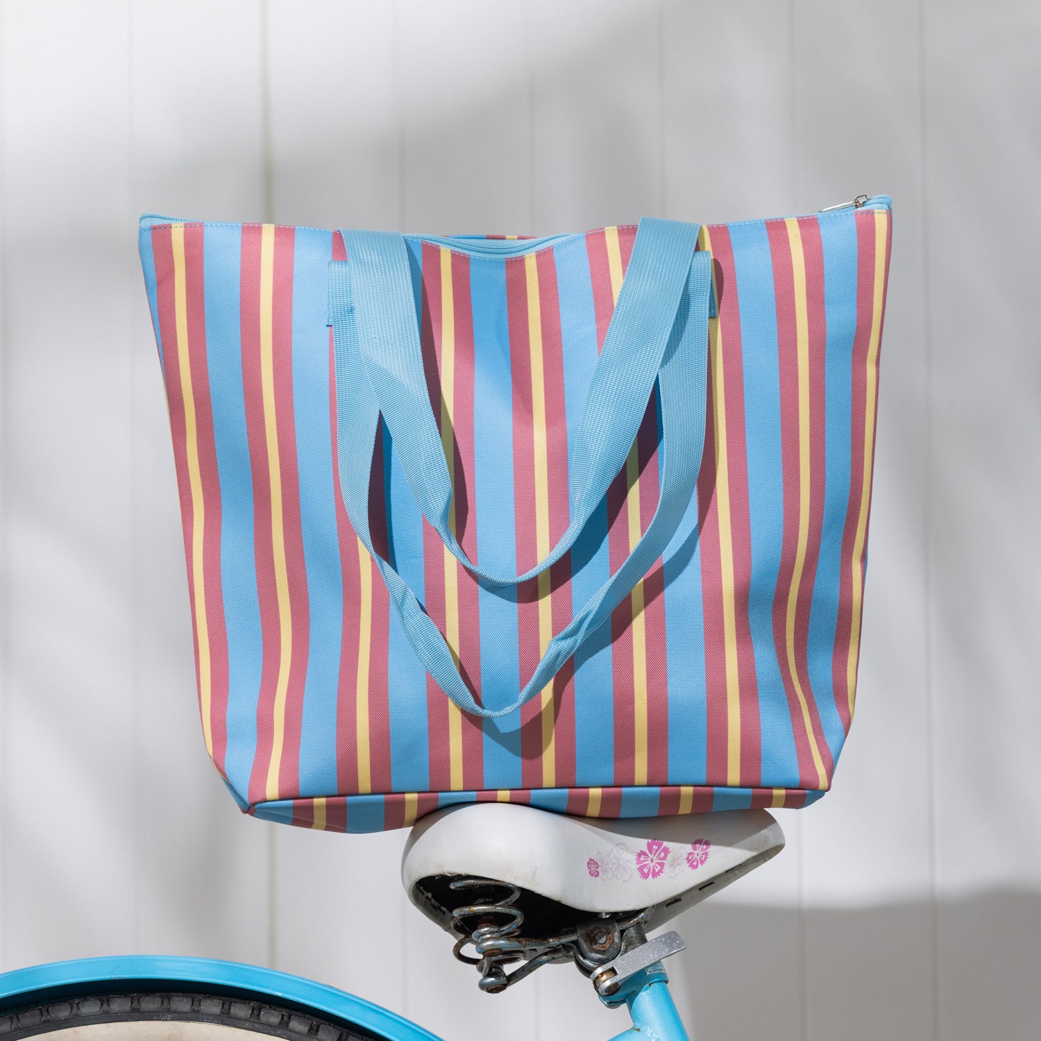 Amparo Paros Stripe Beach Bag