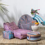 Amparo Paros Check Cushion 45x45cm