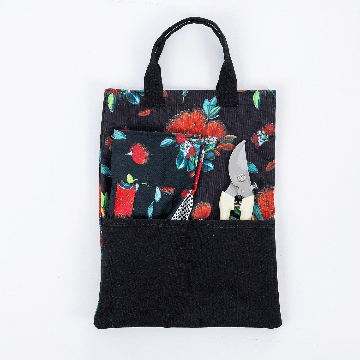 Design Plus Kiwiana Pohutukawa Bag, Gloves & Pruner Set