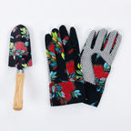 Design Plus Kiwiana Pohutukawa Glove & Trowel Set