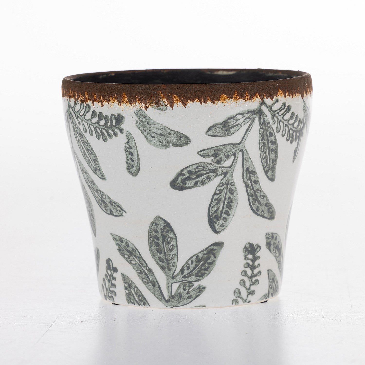 Gracious Living Rina Planter Pot Grey