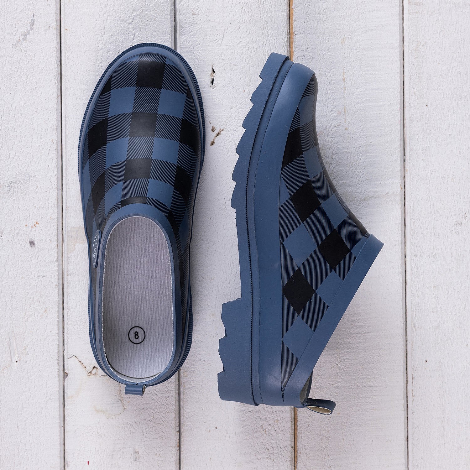 Outsidings Check Scuff Gumboot