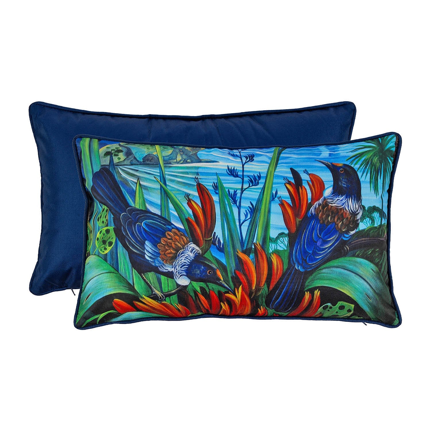 Design Plus Kiwiana Indoor/Outdoor Breakfast Cushion Piha North