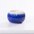 Outsidings Sultry Citronella Candle Blue Drip Pot