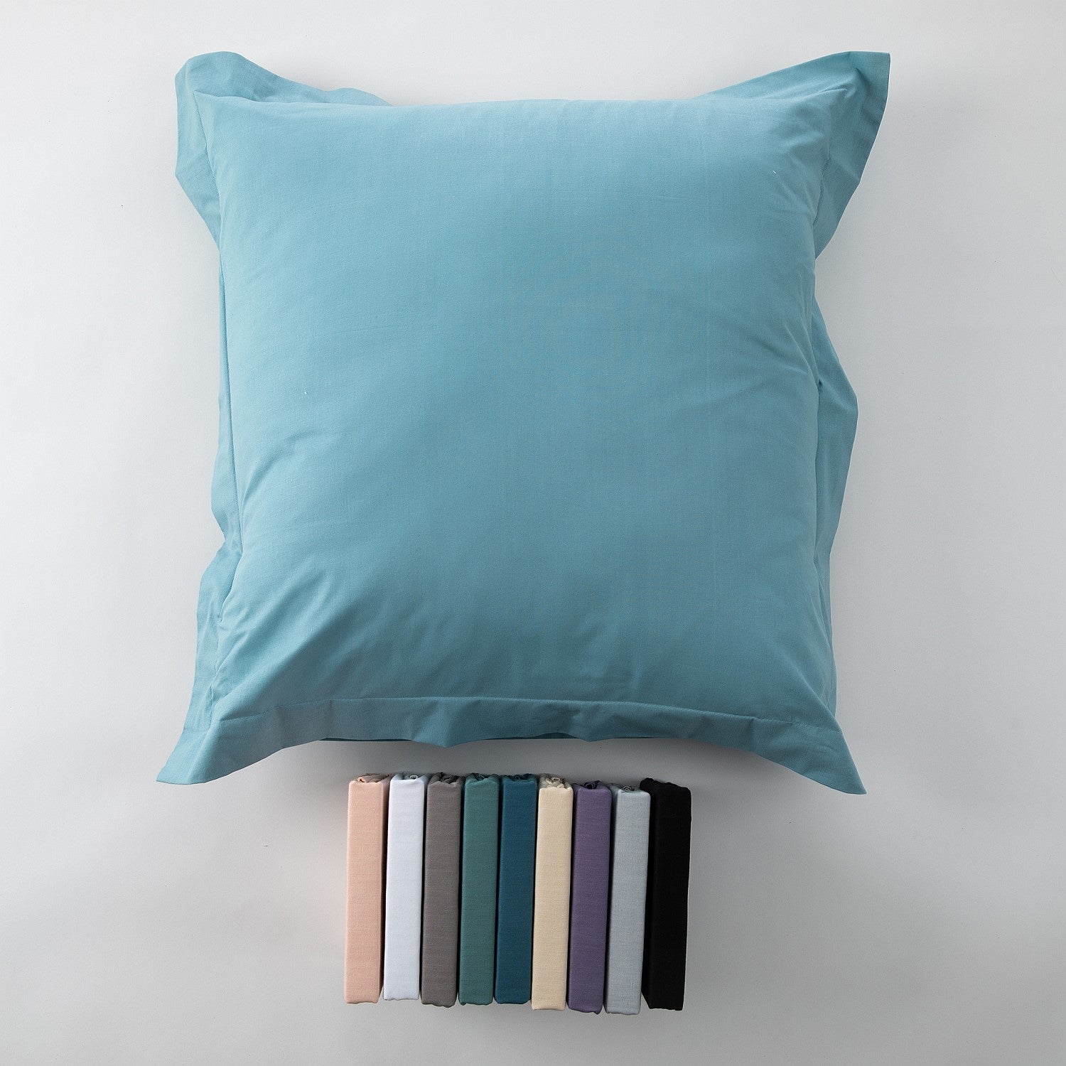 Hometones Euro 180TC Cotton Pillowcase Pair