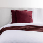 Fieldcrest Cotton Slub European Pillowcase Pair
