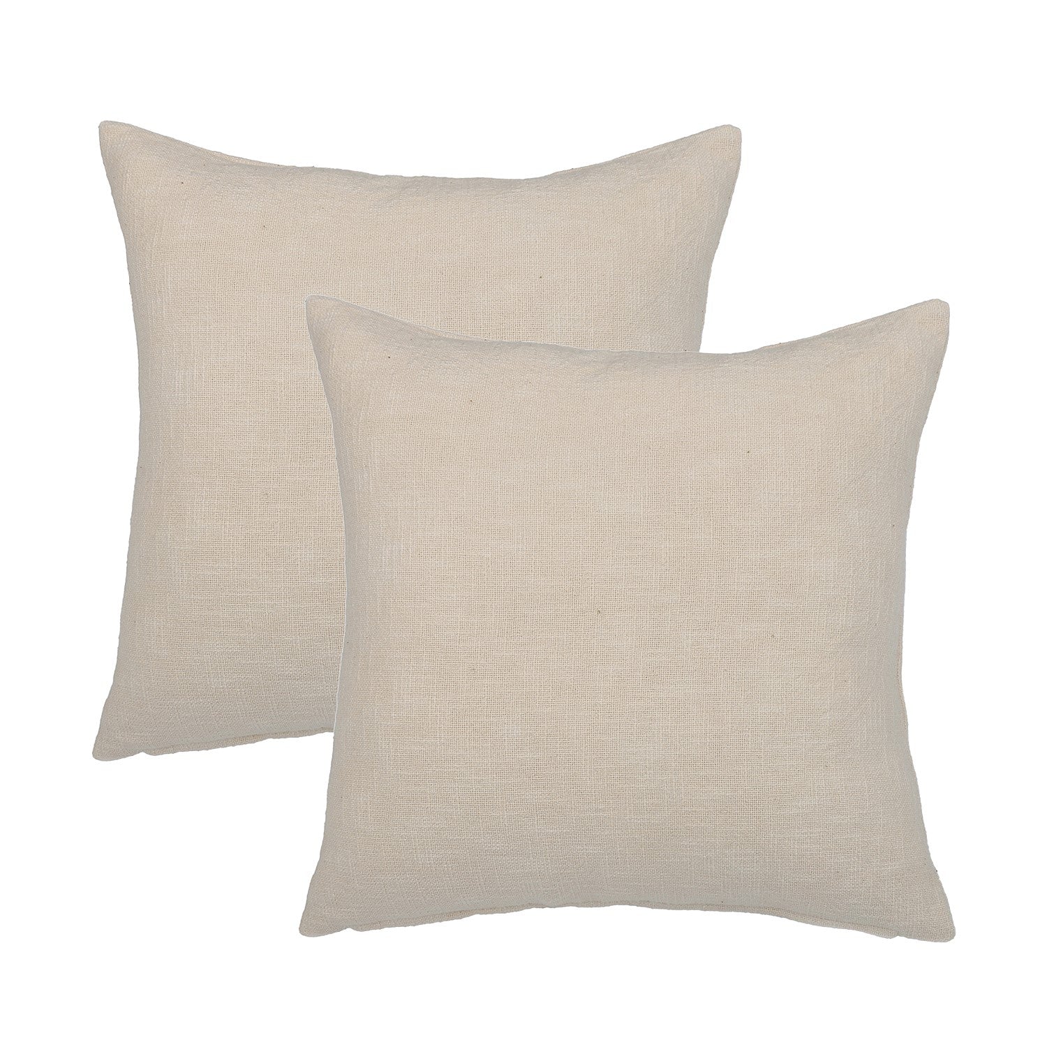 Fieldcrest Cotton Slub European Pillowcase Pair