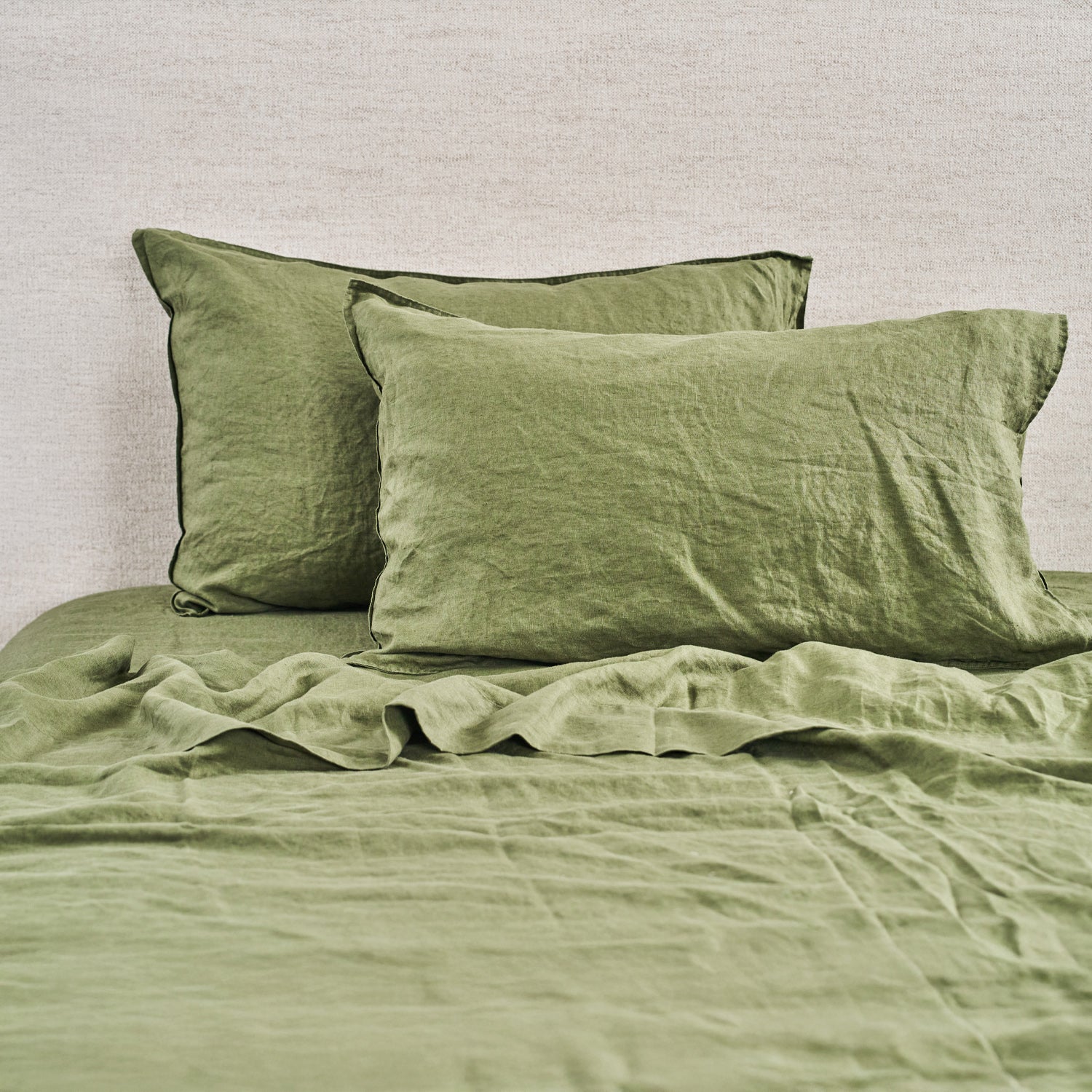 Ecoanthology 100% French Flax Linen Pillowcase Pair