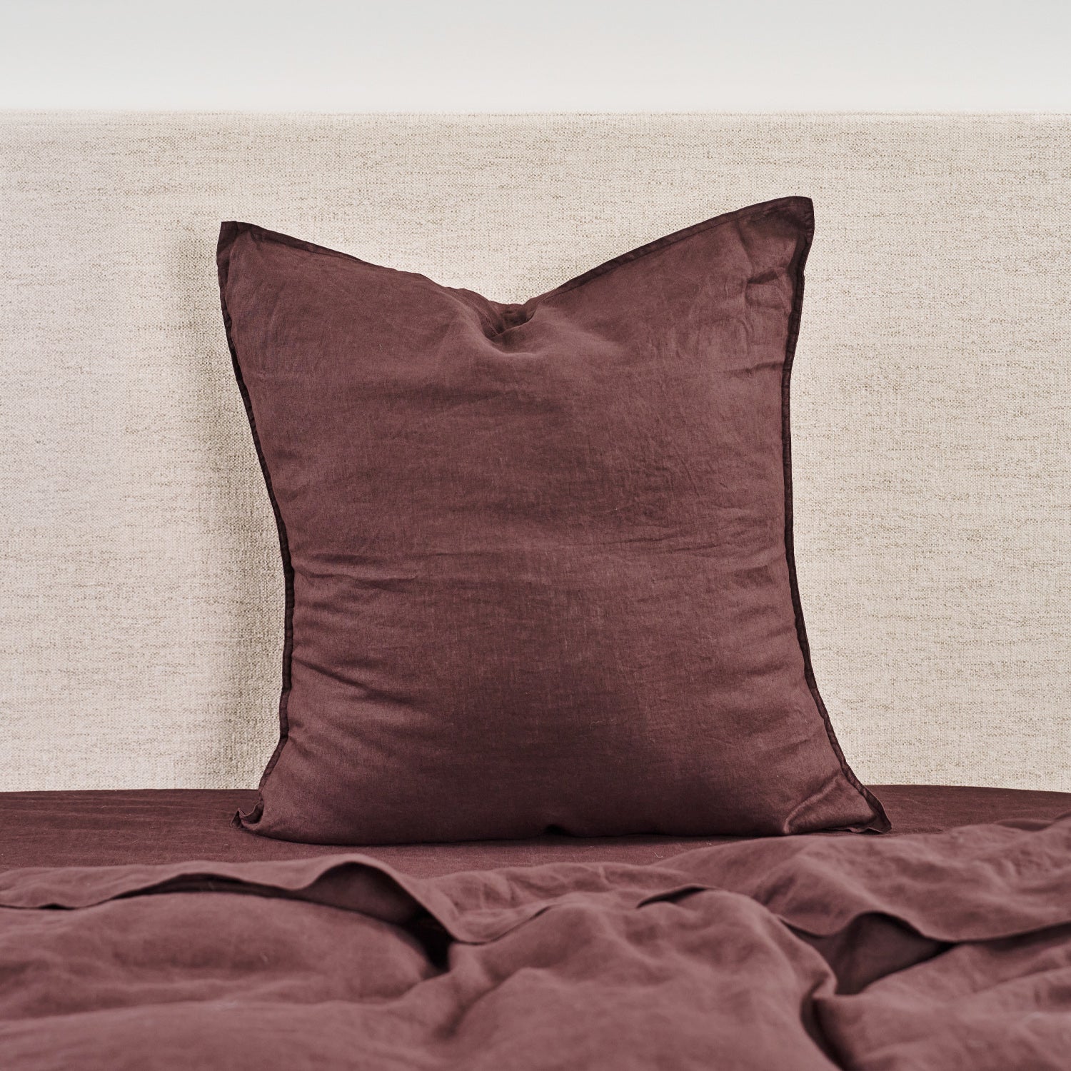 Ecoanthology 100% French Flax Linen European Pillowcase