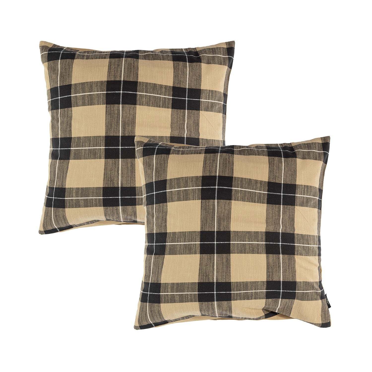 Fieldcrest Ohio Yarn Dyed Cotton European Pillowcase Pair