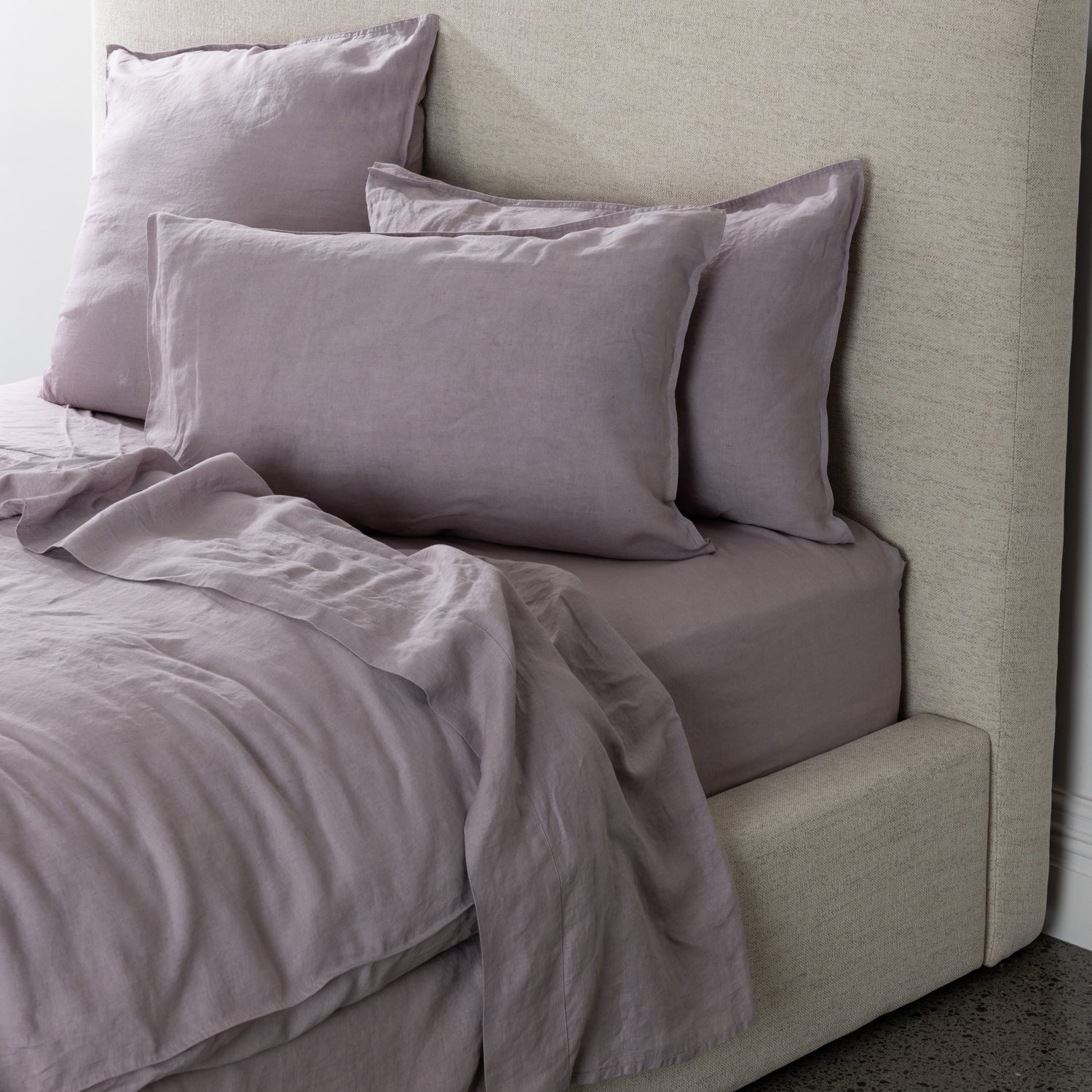 Ecoanthology 100% French Flax Linen Pillowcase Pair