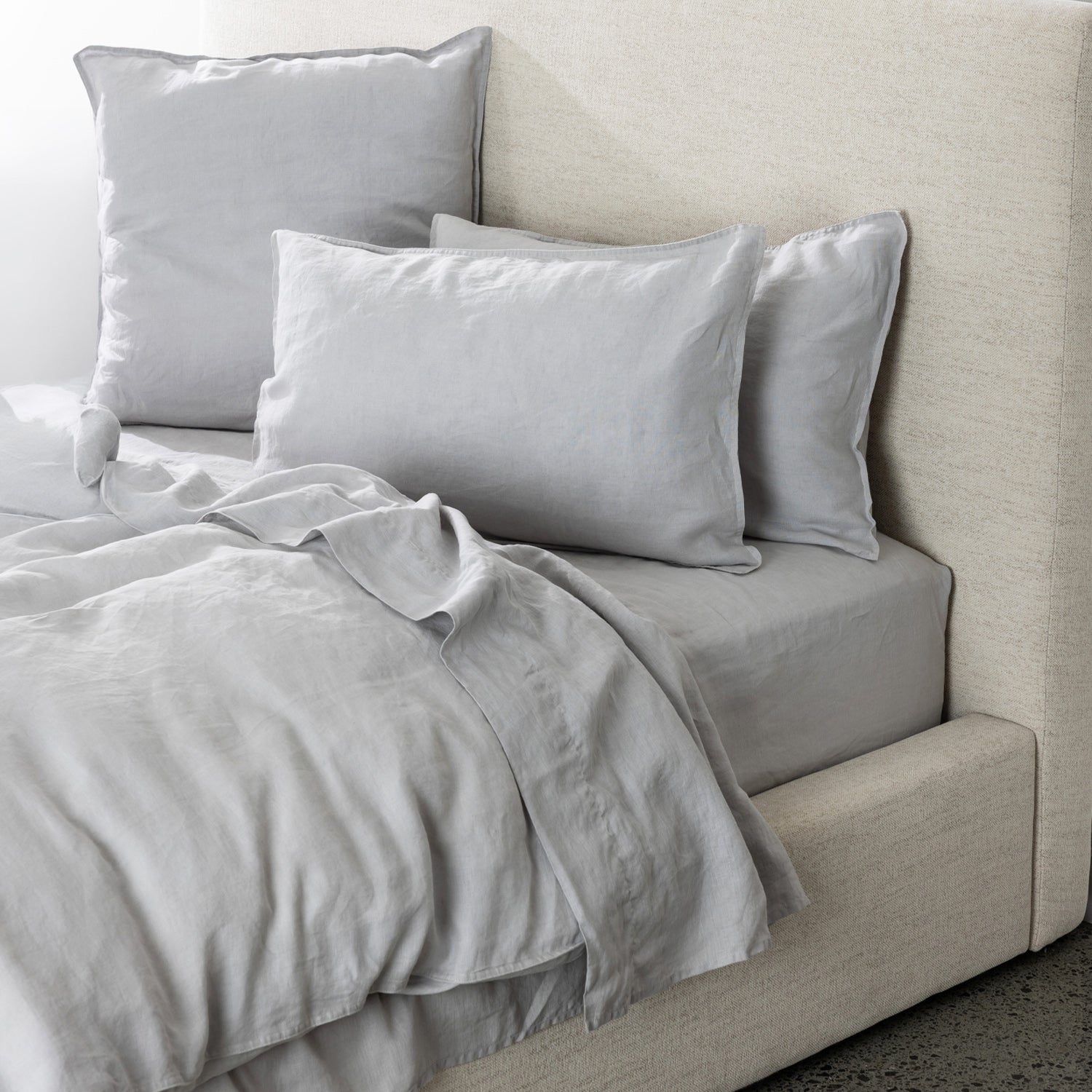 Ecoanthology 100% French Flax Linen European Pillowcase