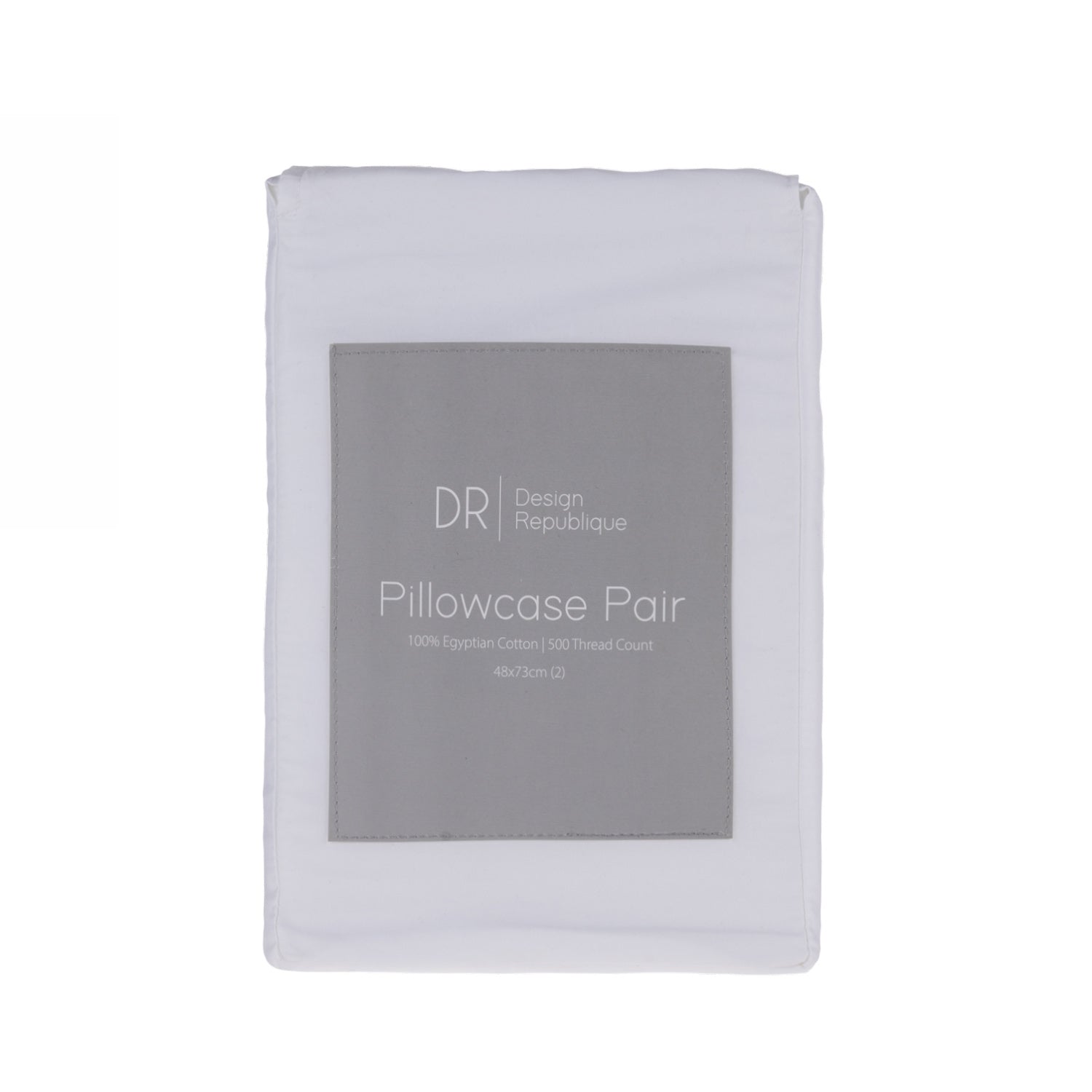 Design Republique Rae 500TC Cotton Pillowcase Pair