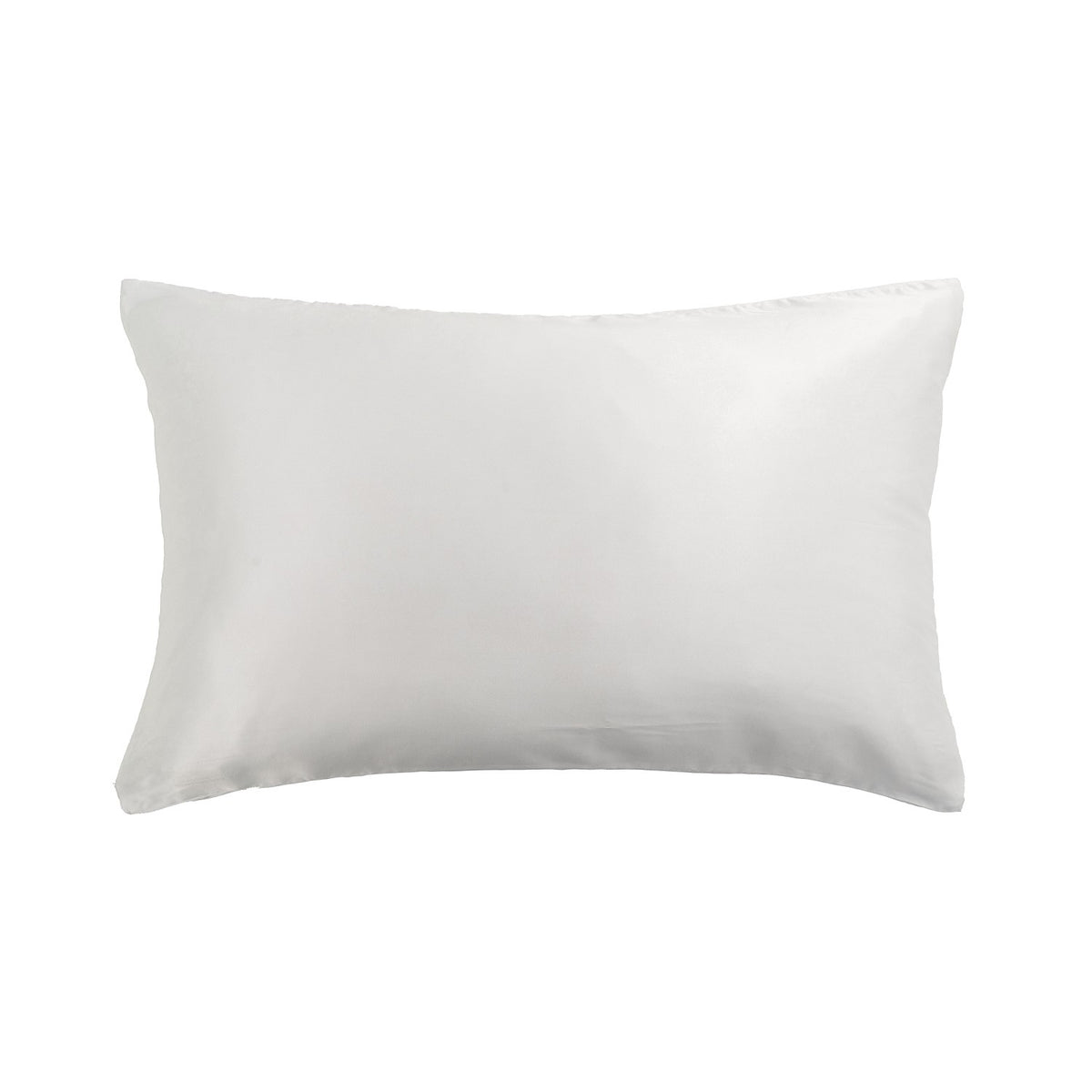 White pillow on a white background