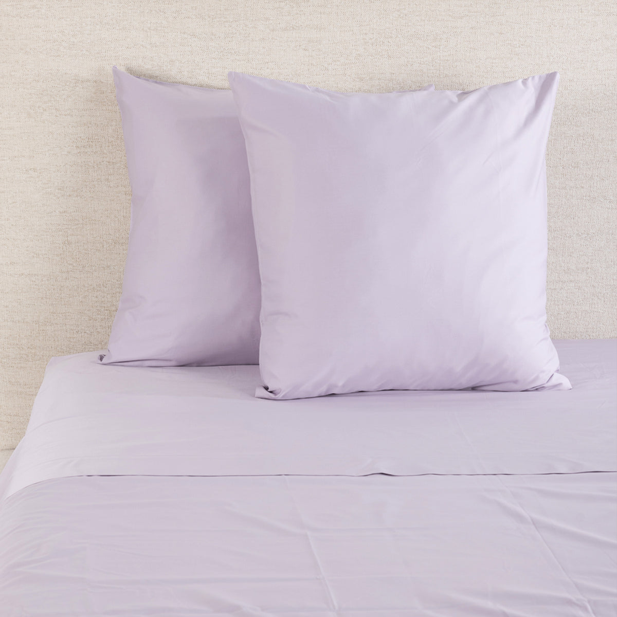 Gracious Living Avery 750TC 100% Cotton European Pillowcase Pair