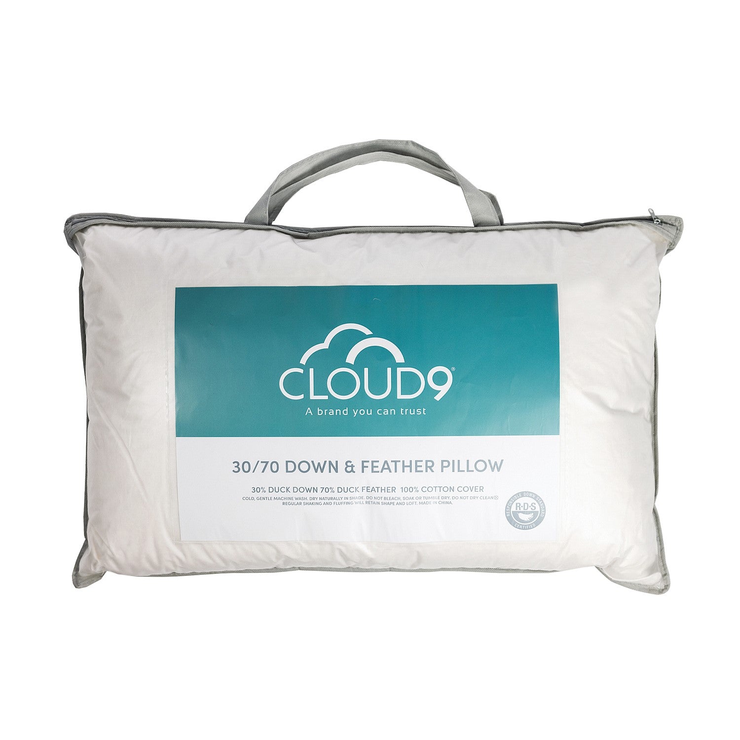 Cloud 9 30/70 Down & Feather Pillow