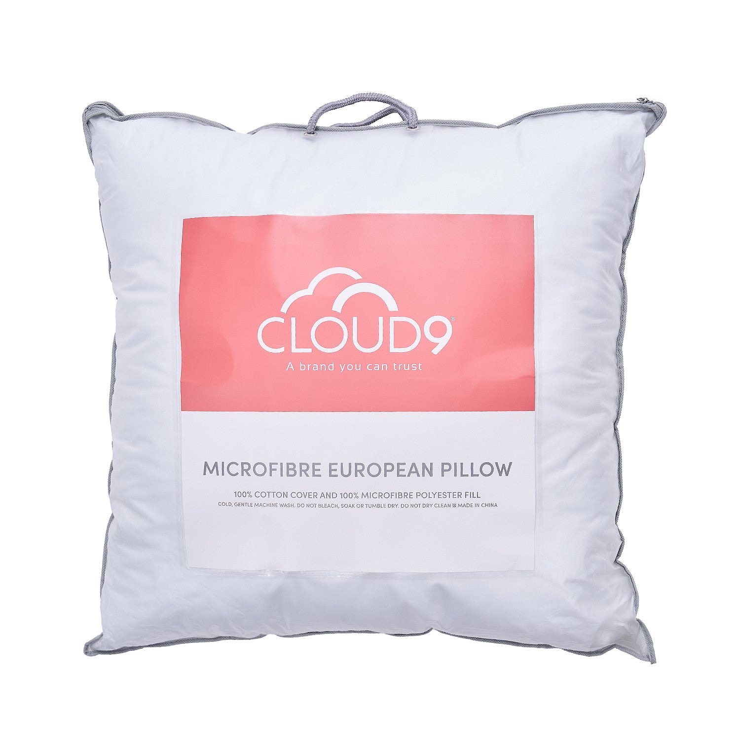 Cloud 9 Microfibre European Pillow