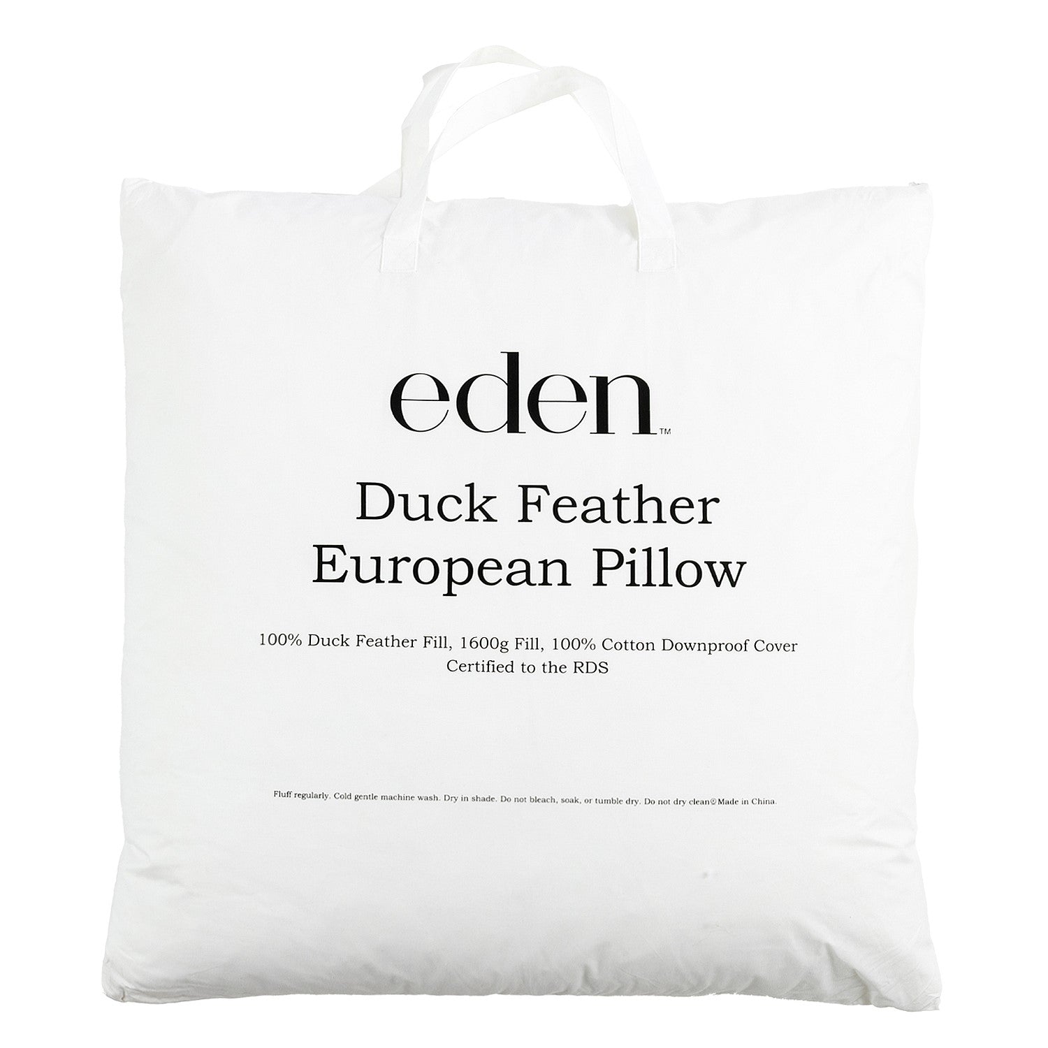 Eden 100% Duck Feather European Pillow