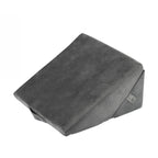 Grey Solace Multi-Purpose Wedge Support Pillow shown in a lower angled configuration.