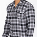 bb&b Sleep Multi Check Grey Men's PJ Set